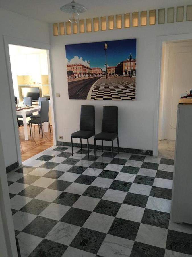Appartement avec vue mer sur la Promenade des Anglais Nice Extérieur photo